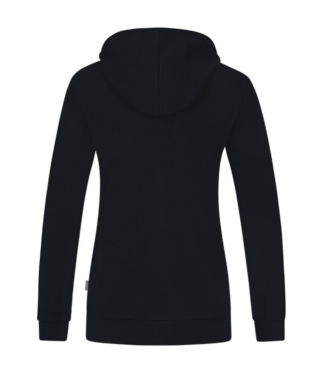 JAKO Organic Full Zip Hoodie DAMES│Zwart