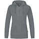 JAKO Organic Full Zip Hoodie DAMES│Steengrijs JAKO Organic Full Zip Hoodie DAMES│Steengrijs