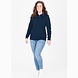 JAKO Organic Full Zip Hoodie DAMES│Marine JAKO Organic Full Zip Hoodie DAMES│Marine