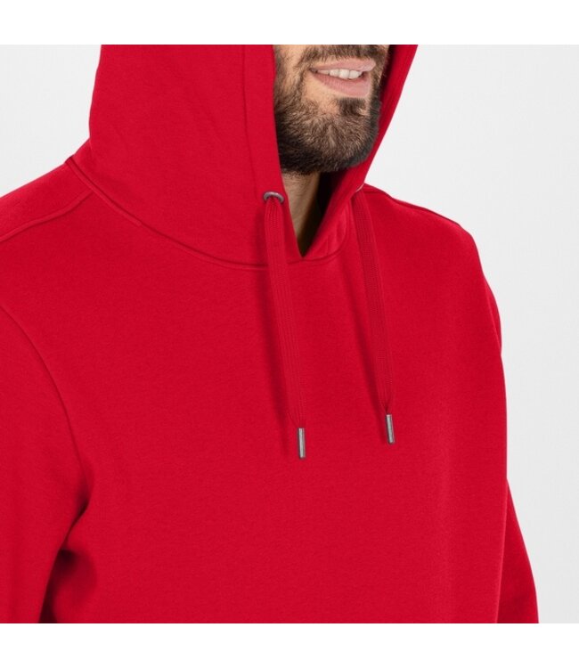 JAKO Organic  Hoodie KIDS en UNI│Rood