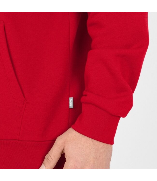 JAKO Organic  Hoodie KIDS en UNI│Rood