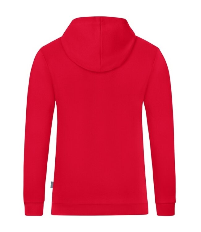 JAKO Organic  Hoodie KIDS en UNI│Rood