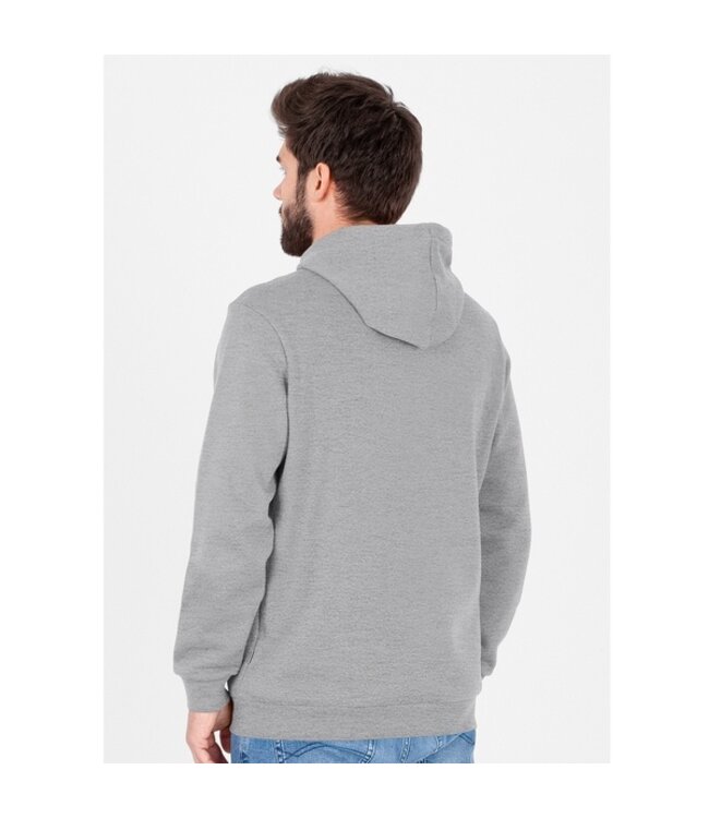 JAKO Organic  Hoodie KIDS en UNI│Lichtgrijs gemêleerd