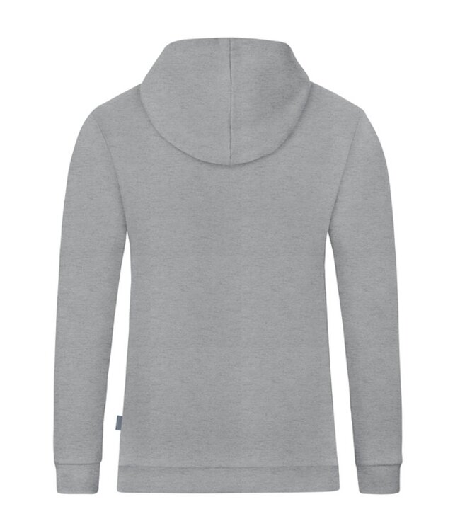 JAKO Organic  Hoodie KIDS en UNI│Lichtgrijs gemêleerd
