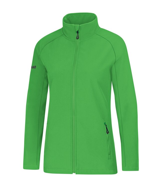 JAKO Jako Softshell jack Kids-Dames-Uni│Zachtgroen