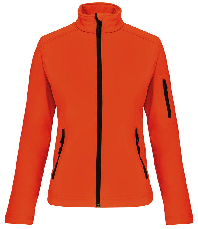 Softshell Dames-Adults│Fluo oranje