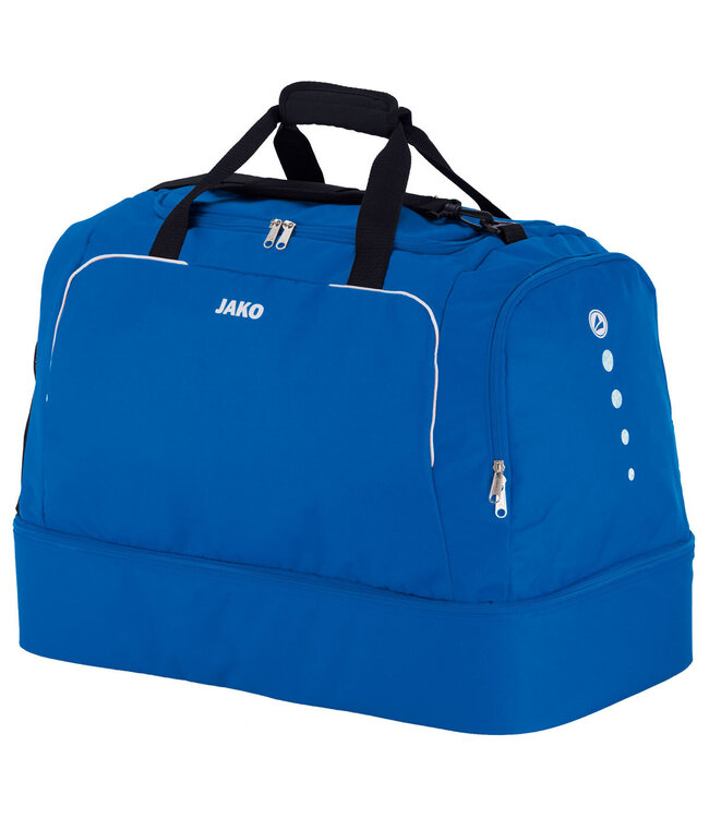 JAKO Sporttas Classico met bodemvak / 3 formaten│Royalblue