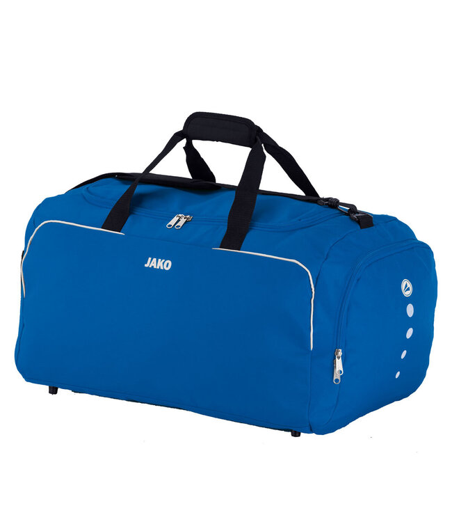 JAKO Sporttas CLASSICO met zijvakken 3 maten│Royalblue