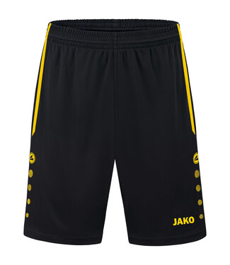 JAKO Short Allround│Kids-Adults│Zwart - Citroen