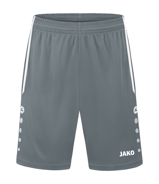 JAKO Short Allround│Kids-Adults│Steengrijs-Wit