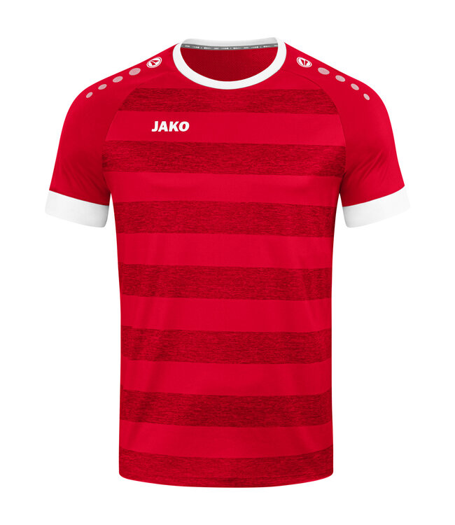 JAKO Shirt Celtic Melange│Rood-Wit