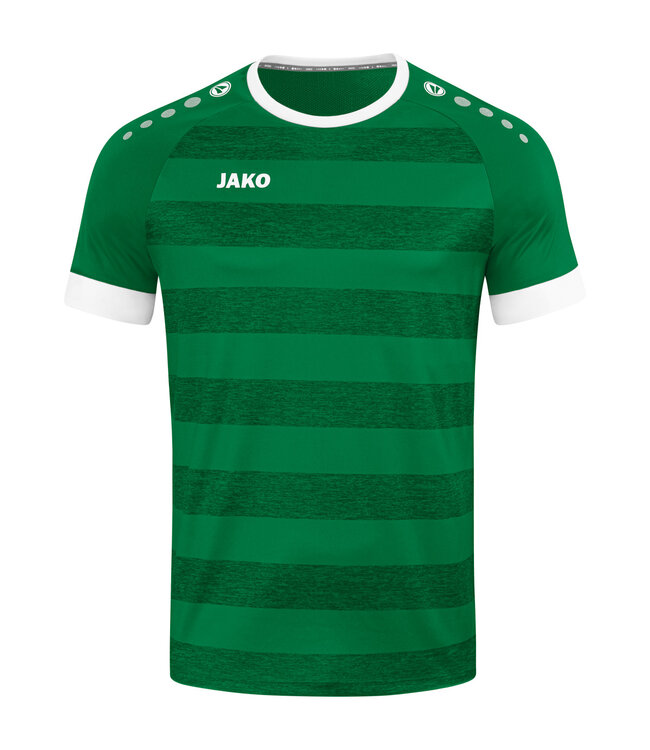 JAKO Shirt Celtic Melange│Sportgroen-Wit