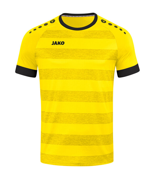 JAKO Shirt Celtic Melange│Citroen-Zwart