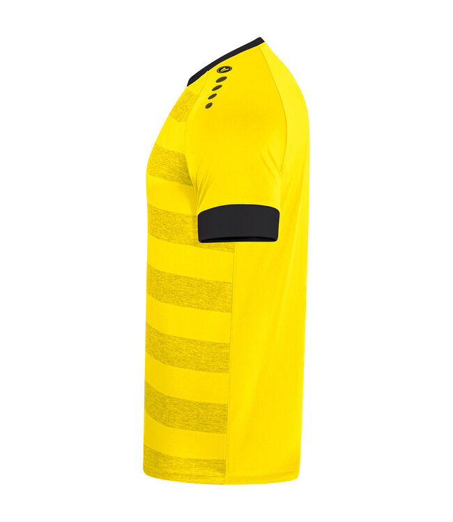 JAKO Shirt Celtic Melange│Citroen-Zwart