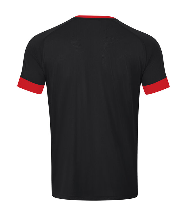 JAKO Shirt Celtic Melange│Zwart-Rood