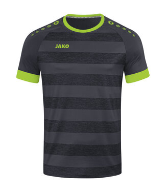 JAKO Shirt Celtic Melange│Antraciet-Lemon