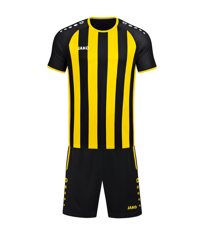 JAKO Shirt Inter│Kids-Adults│Zwart-Citroen