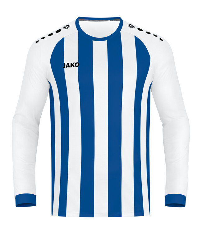 JAKO Shirt Inter Lange mouw│Kids-Adults│Wit-Sportroyal