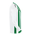 JAKO Shirt Inter Lange mouw│Kids-Adults│Wit-Sportgroen