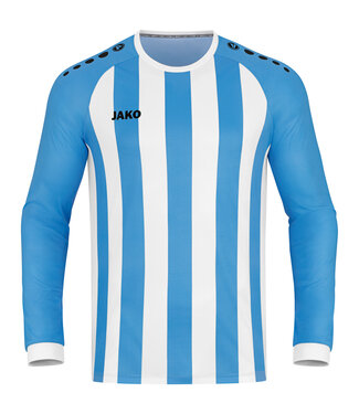 JAKO Shirt Inter Lange mouw│Kids-Adults│Wit-Hemelsblauw