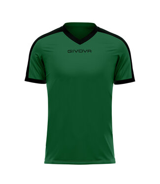 Givova Shirt Revolution Groen-Zwart│KIDS en ADULTS