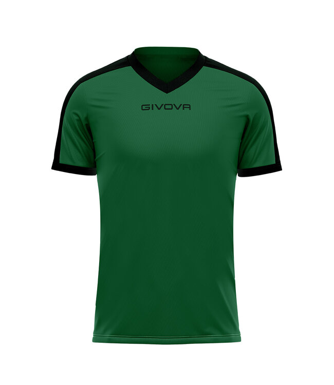 Givova Shirt Revolution Groen-Zwart│KIDS en ADULTS