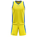 Givova Basketbal kit Power KIDS en ADULTS│Geel-Royalblue Givova Basketbal kit Power KIDS en ADULTS│Geel-Royalblue