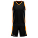 Givova Basketbal kit Power KIDS en ADULTS│Zwart-Oranje Givova Basketbal kit Power KIDS en ADULTS│Zwart-Oranje