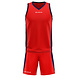 Givova Basketbal kit Power KIDS en ADULTS│Rood-Navyblue Givova Basketbal kit Power KIDS en ADULTS│Rood-Navyblue