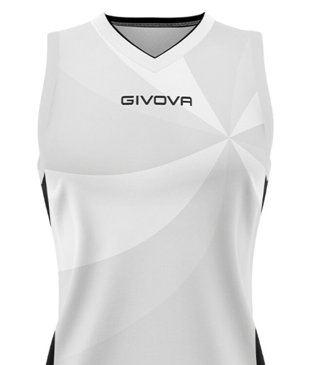 Givova Givova Volleybalset Elica voor Dames│Wit-Zwart