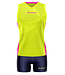 Givova Givova Volleybalset Elica voor Dames│Fluogeel-Fuchsia