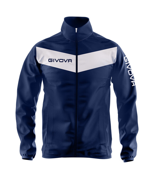 Givova regenjas Scudo 3XS-2XL│Navy-Wit