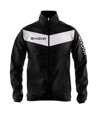 Givova regenjas Scudo 3XS-2XL│Zwart-Wit