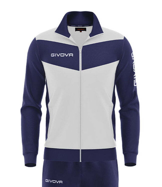 Givova Trainingspak Visa│ADULTS │Wit-Navy