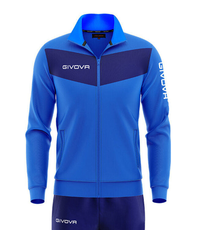 Givova Trainingspak Visa KIDS en ADULTS │Royalblue-Navy
