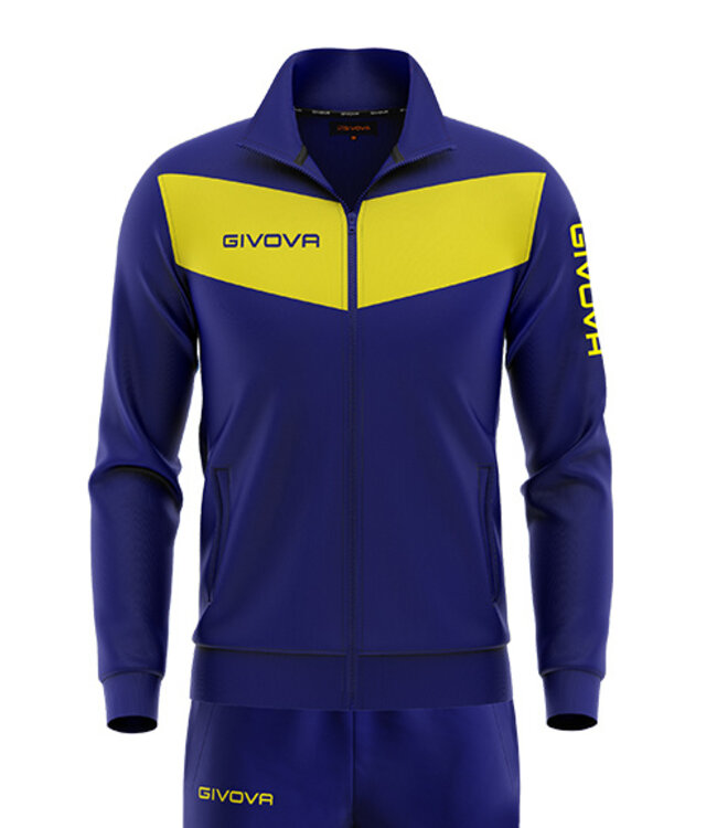 Givova Trainingspak Visa KIDS en ADULTS │Navy-Geel
