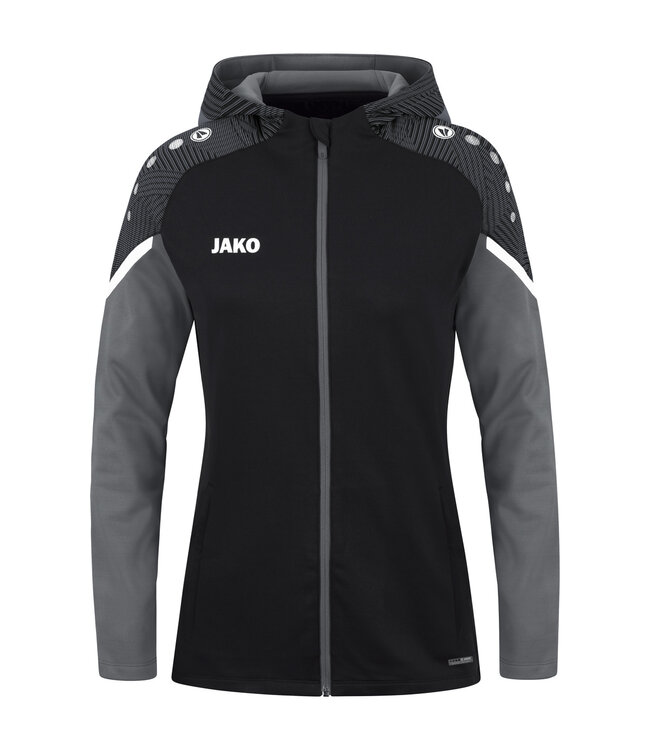 JAKO Jako Jas met Kap Performance│Dames│Zwart-Antra Light