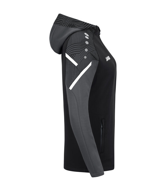 JAKO Jako Jas met Kap Performance│Dames│Zwart-Antra Light