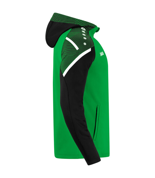 JAKO Jako Jas met Kap Performance│Kids-Uni│Zachtgroen-Zwart