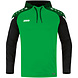 JAKO Jako Sweater met Kap Performance│Kids-Uni-Dames│Zachtgroen-Zwart JAKO Jako Sweater met Kap Performance│Kids-Uni-Dames│Zachtgroen-Zwart