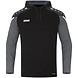 JAKO Jako Sweater met Kap Performance│Kids-Uni-Dames│Zwart-antra Light JAKO Jako Sweater met Kap Performance│Kids-Uni-Dames│Zwart-antra Light