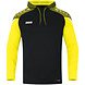 JAKO Jako Sweater met Kap Performance│Kids-Uni-Dames│Zwart-Zachtgeel JAKO Jako Sweater met Kap Performance│Kids-Uni-Dames│Zwart-Zachtgeel