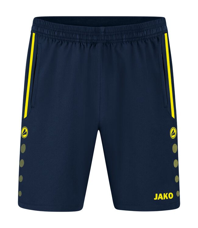 JAKO Short Allround│KIDS-DAMES-UNI│Marine-Fluogeel