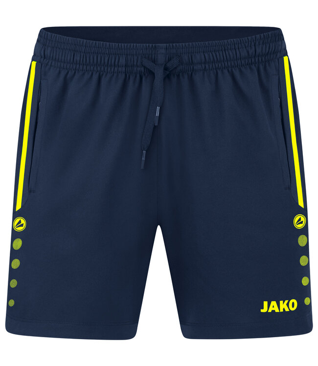 JAKO Short Allround│KIDS-DAMES-UNI│Marine-Fluogeel