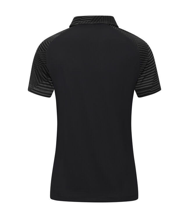 JAKO Jako Polo Performance│Kids-Uni-Dames│Zwart-Antra light