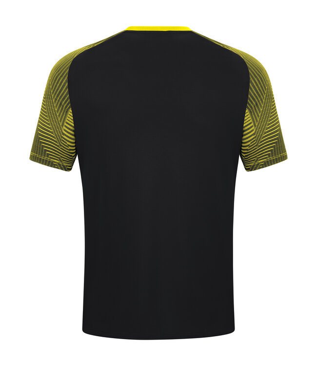 JAKO Jako T-Shirt Performance│Kids-Uni-Dames│Zwart-Zachtgeel