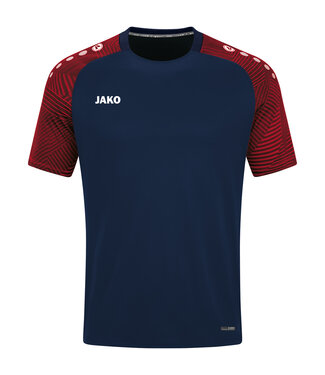 JAKO Jako T-Shirt Performance│Kids-Uni-Dames│Marine-Rood