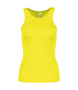 Proact Tanktop van Proact │Dames │Fluo Geel