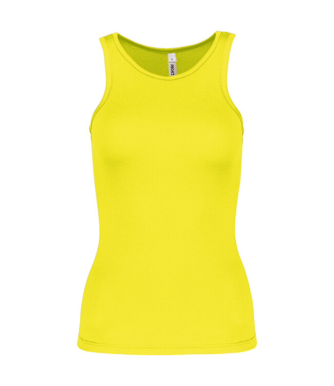 Proact Tanktop van Proact │Dames │Fluo Geel