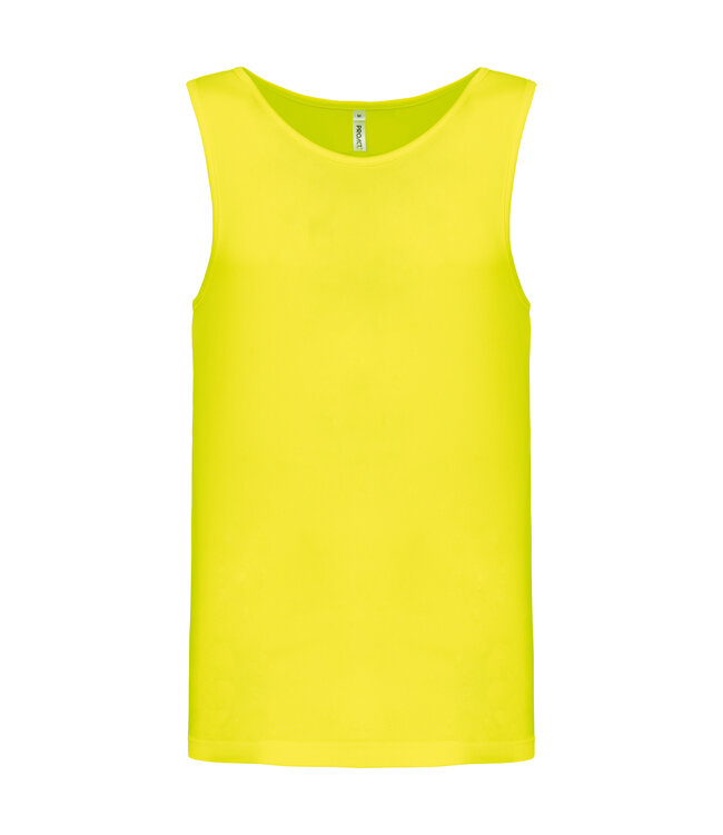 Proact Tanktop van Proact │Heren │Fluo Geel